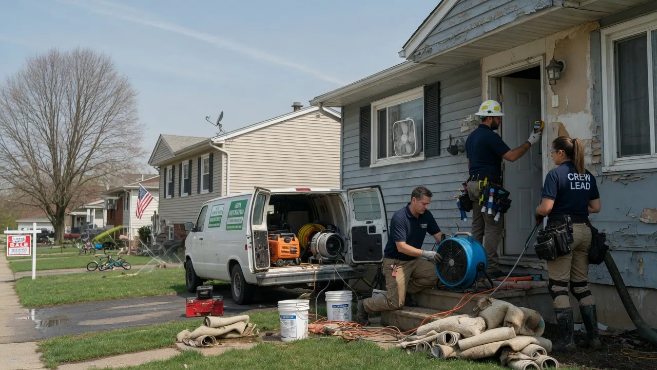 Flood Cleanup in Calvin, LA near me